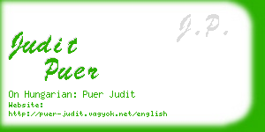 judit puer business card
